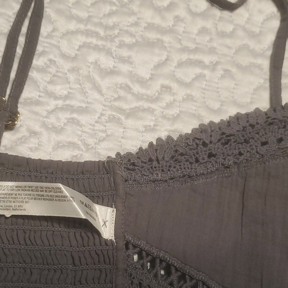 NEW  FREE PEOPLE  TALLULAH SMOCKED BACK  LACE BRALETTE - Picture 5 of 9